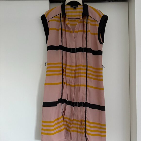 Jason Wu for Target Striped Pleated Button Up Dress - Picture 7 of 9